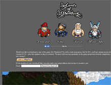 Tablet Screenshot of lordsofuberdark.com
